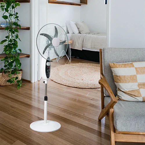 rechargeable ac dc fan